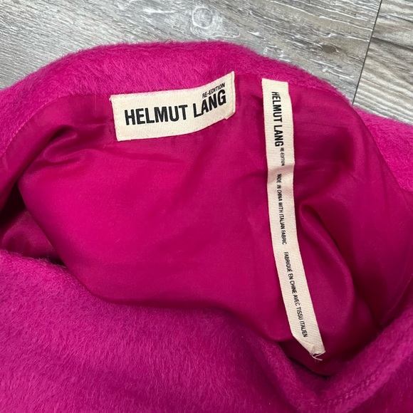 Helmut Lang Re-Edition Brush Fuchsia Mini Skirt - Picture 1 of 4